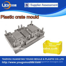 Plastic injection mould for fruit crate mould in taizhou China